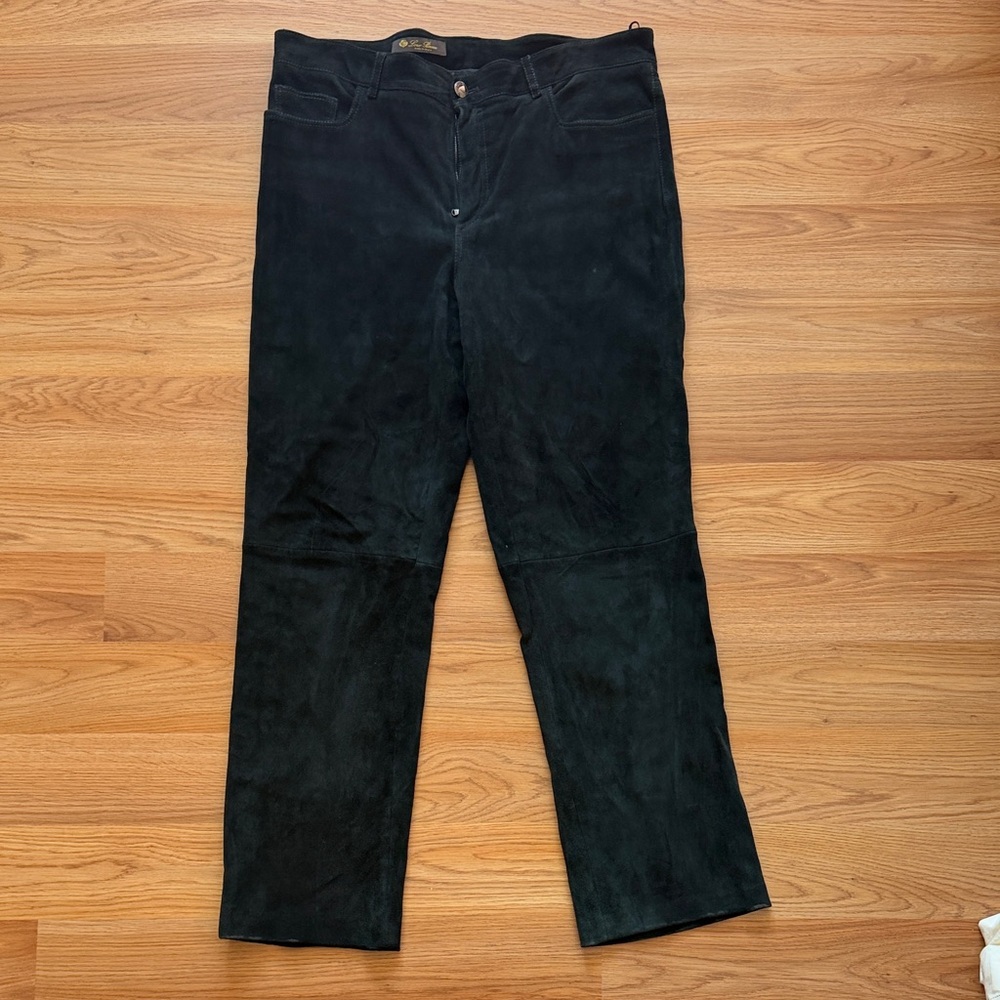 Loro Piana Black Straight-Leg Women's Jeans